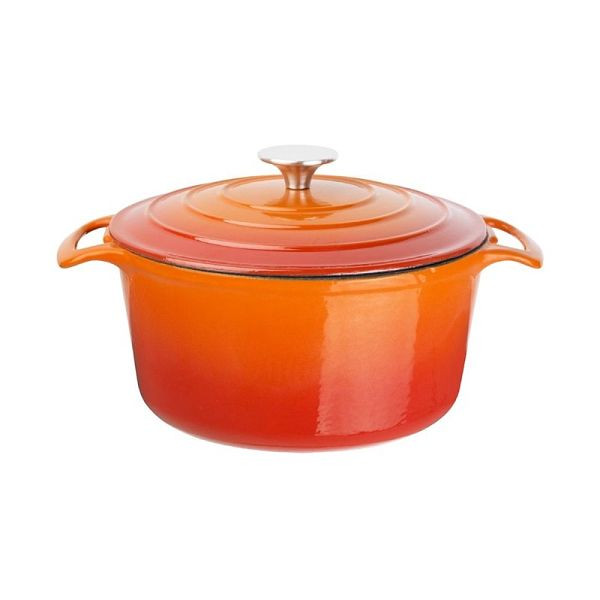 Vogue runder Schmortopf orange, GH302, 5050984358050