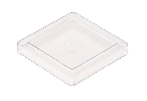 LA-KA-PE Deckel E 40/4 D, aus transparentem Polystyrol, 11930 01 00