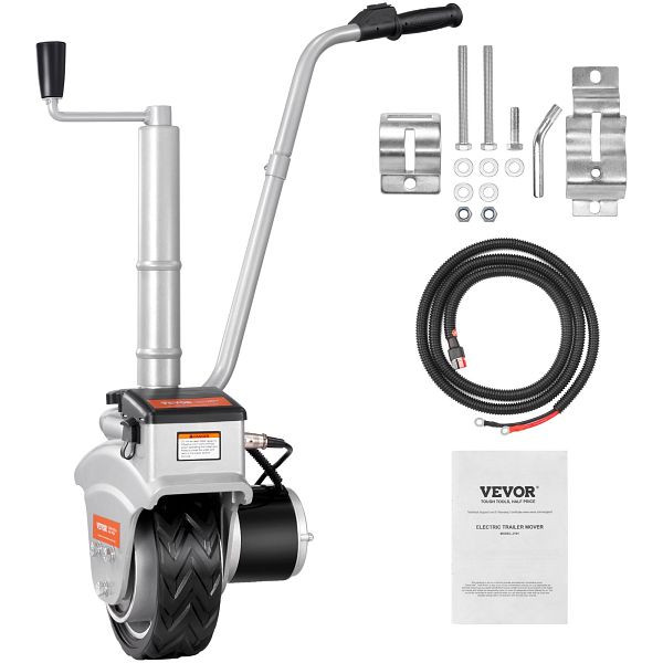 VEVOR Anhänger Stützrad 12V Elektrische Rangierhilfe Max Anhängelast 2268kg, YXDDQYCYSB500477AV0