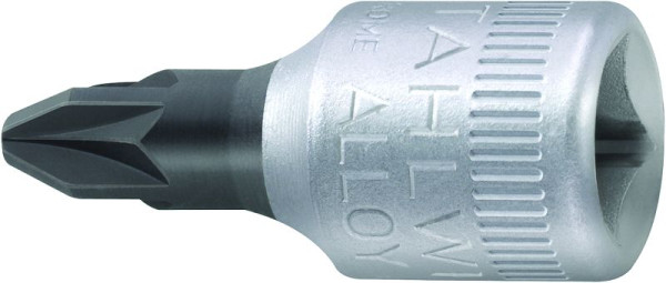 STAHLWILLE 6,3 mm (1/4") Schraubendrehereinsatz Nr.44PZ PZ Größe 1 Länge 28 mm, 01300001