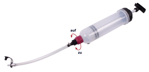 Stahlmaxx Be-/Umfüllpumpe, Absaugspritze, 1,5 l, XXL-105535