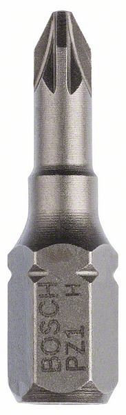 Bosch Schrauberbit Extra-Hart PZ 1, 25 mm, 10er-Pack, 2607001555