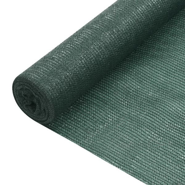 vidaXL Zaunblende Grün 2x50 m HDPE 75 g/m², 149385