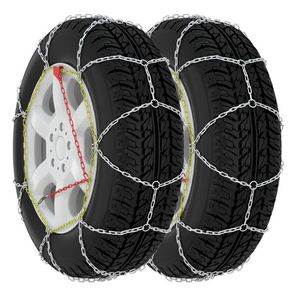 vidaXL Schneeketten für Autoreifen 2 Stück 9 mm KN70, 210600