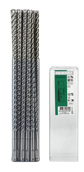 HiKOKI Hammerbohrer SDS-Plus Vollhartmetallkopf (VHM) 4-Schneider 6 x 200/265 mm, VE: 25 Stück, 783348