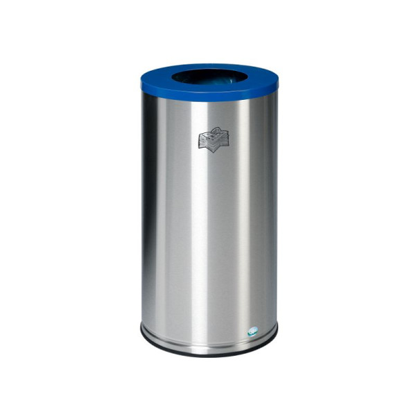 STEIN HGS Wertstoffsammelgerät WSG 70, mit Deckel, Wertstoffsammelgerät WSG 70, Deckel enzianblau (RAL 5010) beschichtet, Enzianblau (RAL 5010), 82079.0002