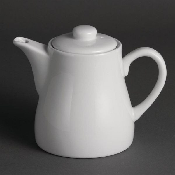 Olympia Whiteware Teekannen 48,3cl, VE: 4 Stück, Porzellan, U822