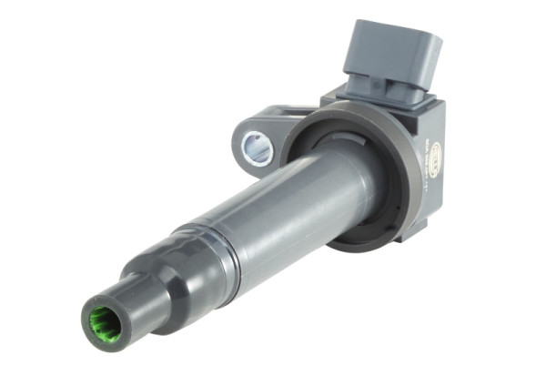 HELLA Zündspule, 12V, 4-polig, Kerzenschachtzündspule, geschraubt, 5DA 358 057-121