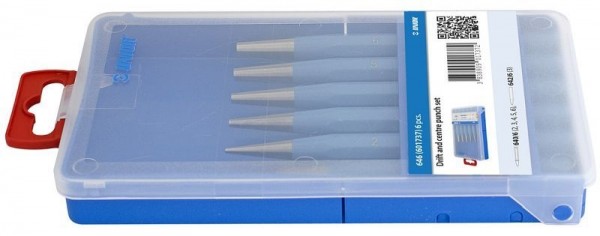 Unior Durchschläger und Körner-Set, 6-tlg, 601737