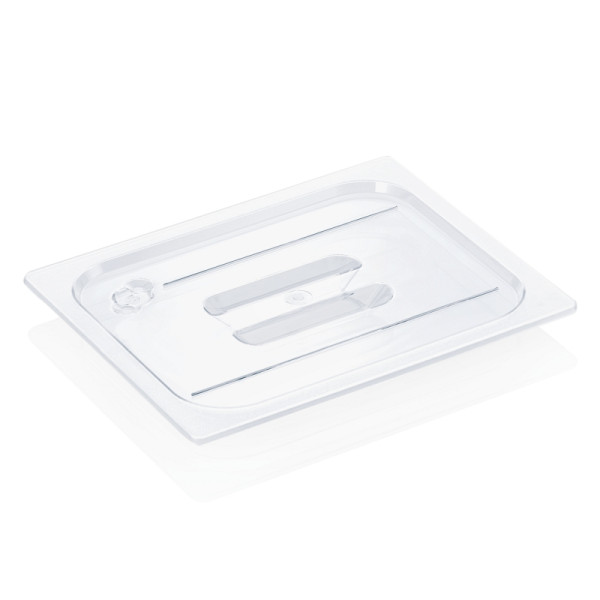 WAS GN Deckel GN 96 BLACK 1/2, Polycarbonat, 9612001
