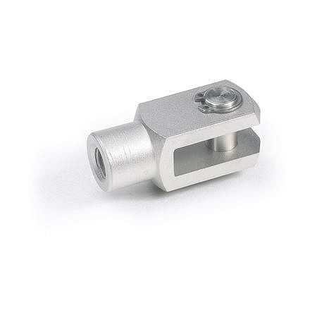 Ganter Gabelgelenke, Edelstahl (GN 751-16-32-M16-A-NI), VE: 5 Stück, 751-16-32-M16-A-NI