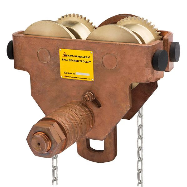 DELTA SPARKLESS® Funkenfreies Haspelfahrwerk, mit 2,5 Meter Handkette- 0,5t, DC.0.03300500