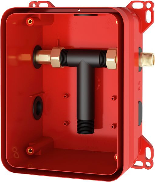 KWC Rohbauset, F3, Systembox R3, waschen, Warm- und Kaltwasser, 2030040479