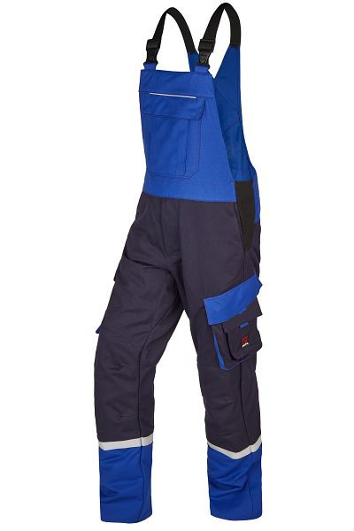 ROFA Latzhose 1662569, Größe 56, Farbe 573-schwarzmarine-kornblau, 1662569-573-56