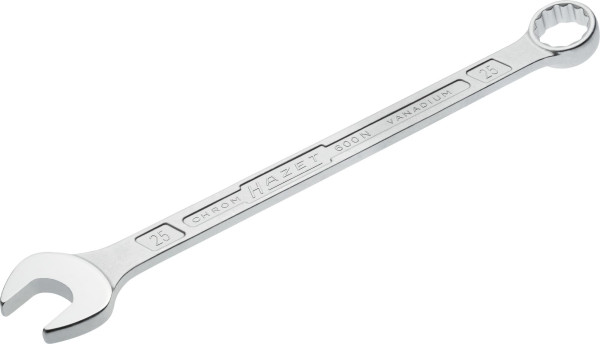 Hazet Ring-Maulschlüssel, Außen-Doppel-Sechskant-Tractionsprofil, 25 mm, 600N-25