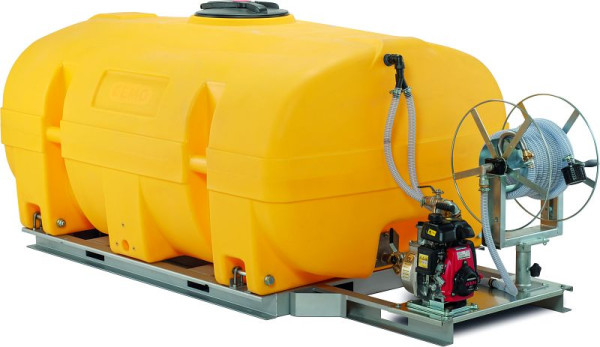 Cemo Bewässerungssystem BWS 130-PE, FA 3000l, Motorpumpe 130, Benzin, 11518