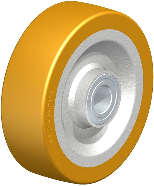 Blickle SETH 160/25K Rad aus Blickle Extrathane®, Hellbraun, 45195