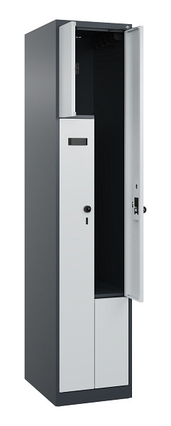 C+P Z-Spind Evolo PLUS, 2 Fächer, 1850x400x500mm, 7016/7035, 049003-122 S10022