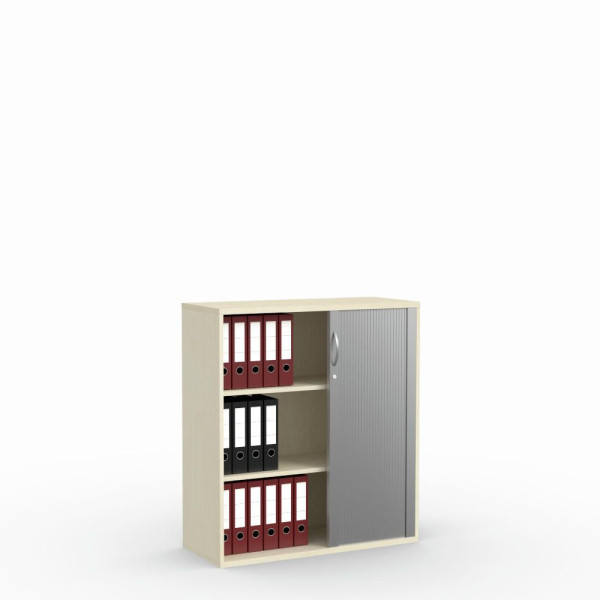 Deskin Rollladenschrank Multi M pro, Ahorndekor, B 1000 x H 1140 x T 420 mm, 270194