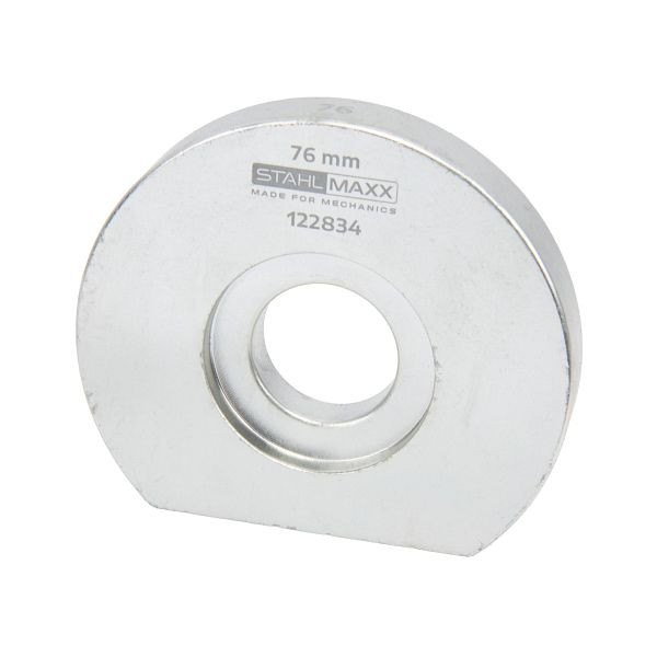 Stahlmaxx Druckstück, rund, flach, 76 mm, für Lager, Buchsen, Dichtringe, XXL-122834