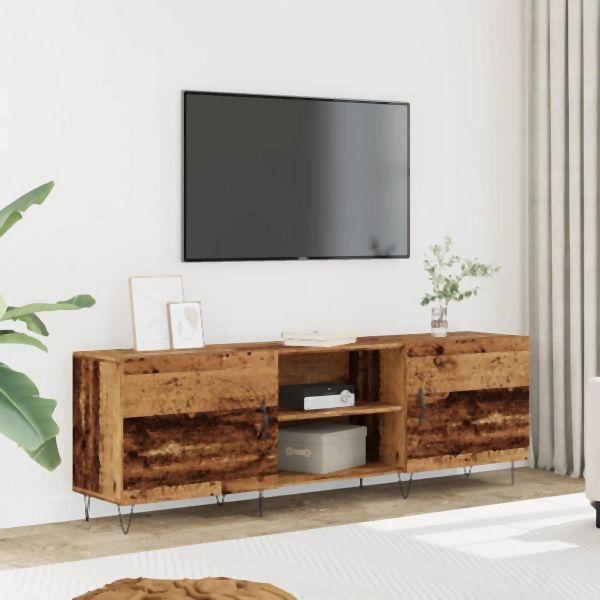 vidaXL TV-Schrank Altholz-Optik 150x30x50 cm Holzwerkstoff, 857326
