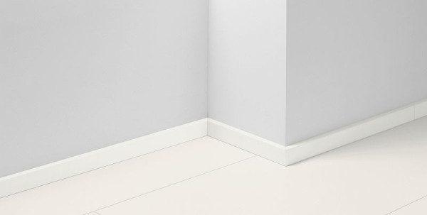 Parador Dekor-Sockelleiste SL 3 Weiß grundiert D004, 1745470