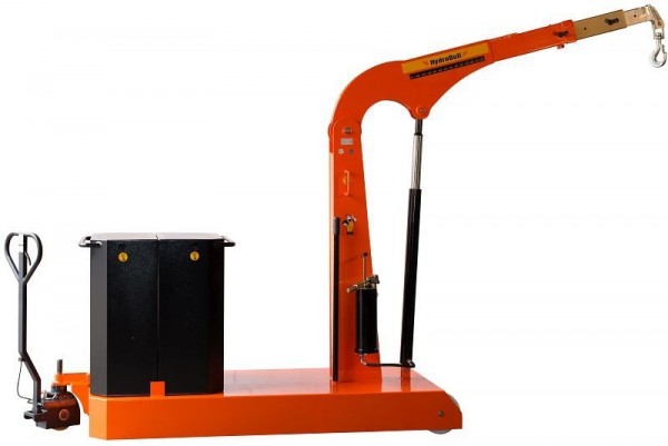 Hydrobull Industriekran mit Gegengewicht mit 2000kg Tragkraft, mit Füllung 2 x 1000 kg, HB2000GKFaPofüllung