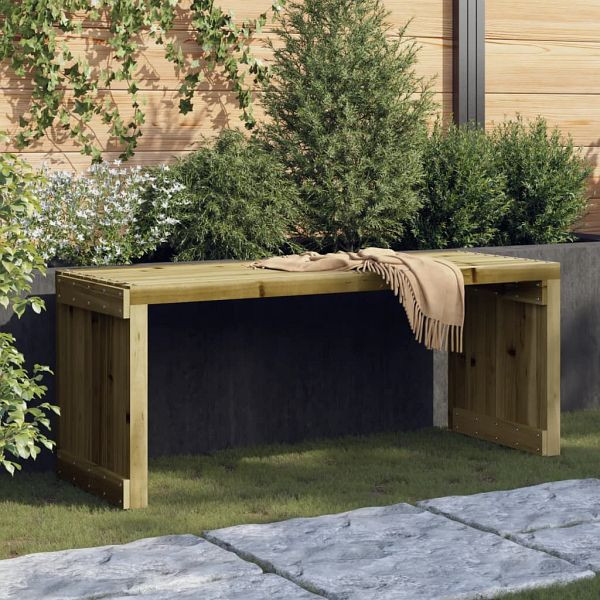 vidaXL Gartenbank Ausziehbar 212,5x40,5x45cm Imprägniertes Kiefernholz, 832529