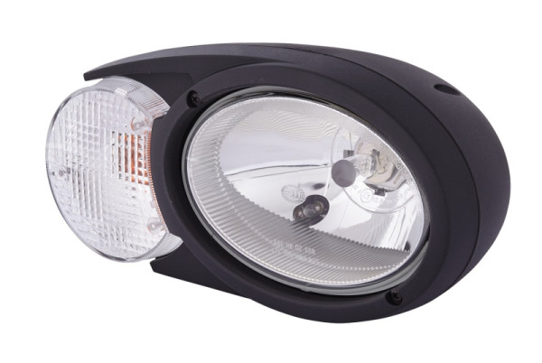 HELLA Halogen-Hauptscheinwerfer, Combi 120, 12/24V, Referenz: 12.5, Einbau/Anbau, E4 6543/E1 1502/E4 6542/ECE, transparent, 1EB 996 167-041