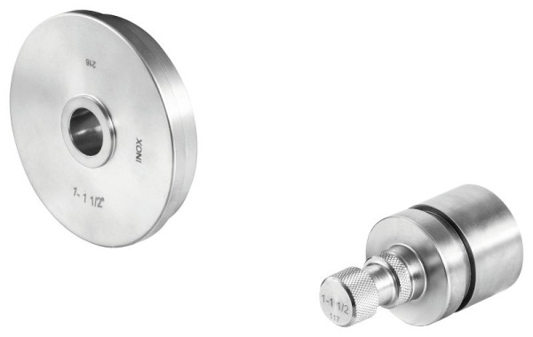 REMS Nutrollen INOX 1 - 1 1/2'', VE: 1 Paar, 347053