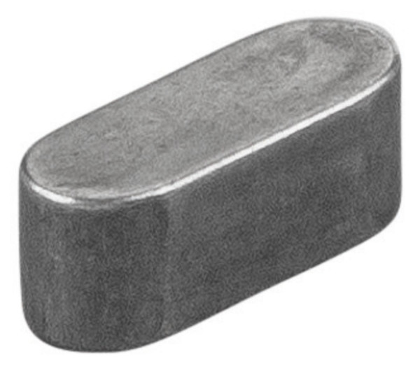 REMS Passfeder, Maße (LxBxH): 15 x 6 x 6 mm, 062042