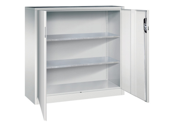 C+P Flügeltürenschrank Acurado, H1200xB1200xT400mm, 7035/7035, 8530-000 S10159