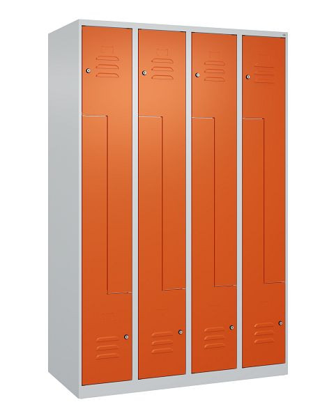C+P Z-Spind Classic PLUS, 8 Abteile, 1850x1200x500mm, 7035/2004, Zylinderschlösser, 080003-408 S10031