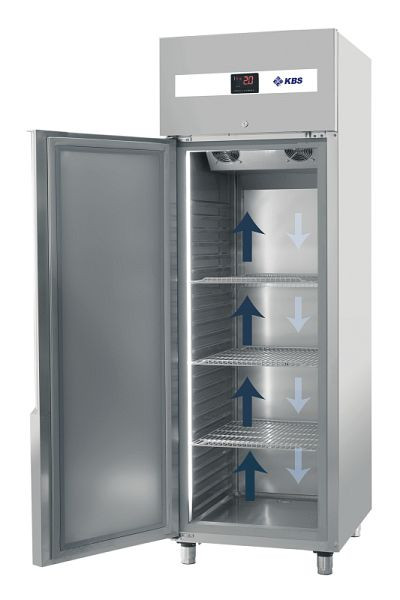 KBS Edelstahlkühlschrank KU 753 Türanschlag links, 60421029