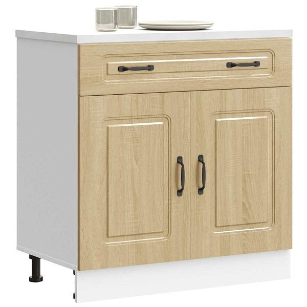 vidaXL Küchenunterschrank Kalmar Sonoma-Eiche Holzwerkstoff, 853500