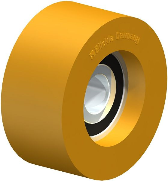 Blickle FTH 34x16/8-7K Rad aus Blickle Extrathane®, Hellbraun, 463737