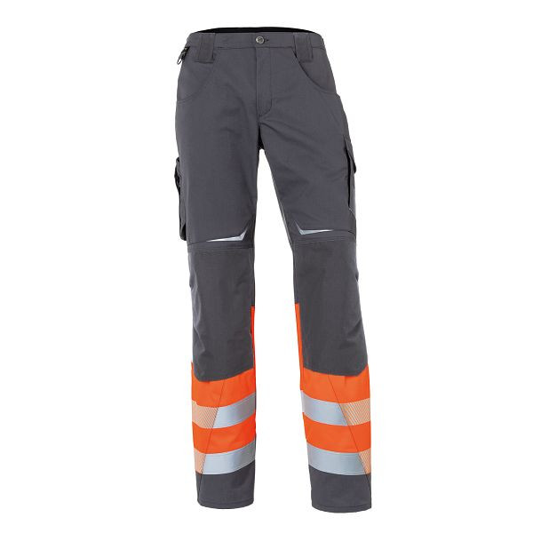 Kübler REFLECTIQ Hose Klasse 1, Farbe: warnorange/anthrazit, Größe: 48, 2208 8340-3797-48