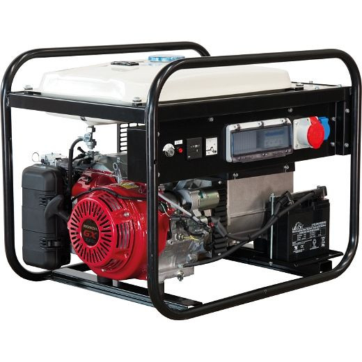 ELMAG Stromerzeuger SEBS 7500WD/25-AVR, mit HONDA-Motor GX390 (semi-schallgedämmt), 53152