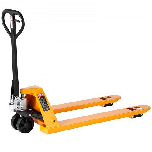 VEVOR Palettenwagen 2,5 T, Handhubwagen 1220x685 mm Gabeln, 8,5–18 cm Hubhöhe, für Fabriken, Lager & LKW-Beladung, SDTPTC48INCHC0JR3001V0