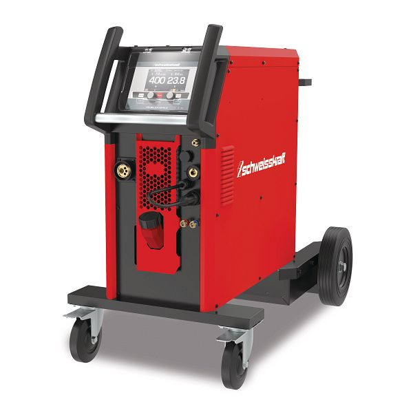 Schweißkraft Stufenloses, synergisches MIG/MAG Schweißgerät, Syn-Mig 353-4 W Pulse MIG/MAG-Schweißgerät, 1072353