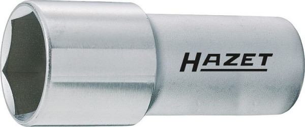 Hazet Zündkerzen Steckschlüsseleinsatz, Vierkant hohl 10 mm (3/8 Zoll), Außen-Sechskant Profil, 20.8 mm, 13/16 ", 880MGT