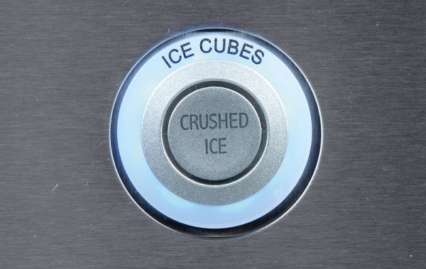 Wessamat Eisbereiter Cube-Line, für Quadratische Eiswürfel + Crushed-Ice, Wasserkühlung, 172 kg, Leistung: 125 kg/Tag, 2213