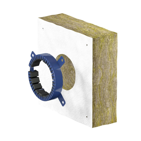 DOYMA Curaflam MiWo Block für Durchführungen bei Rohrbögen inkl. Brandschutzmanschette XS Pro für Abmessung DN 110, 326214000000