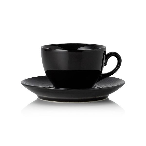 WAS Ober- und Untertasse Vida Night, VE: 6 Stück, 4880825