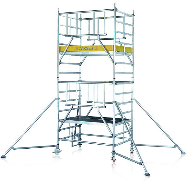 ZARGES Multitower S-PLUS 2T - Fahrgerüst Ausleger Arbeitshöhe 6,45 m, 52456