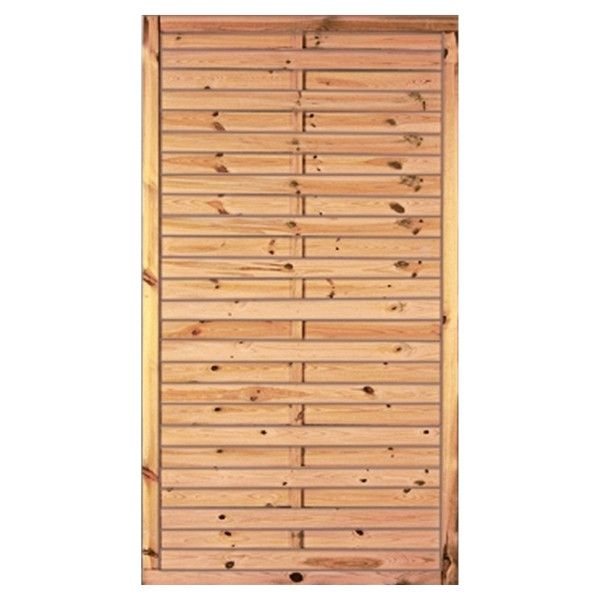 T&J Lamellenzaun 100 x 180 cm, Rahmen 34/54 mm, kdi grün, 10015