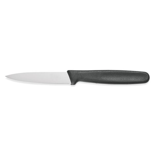 WAS Schälmesser HACCP, 8 cm, schwarz, Edelstahl, 6903084