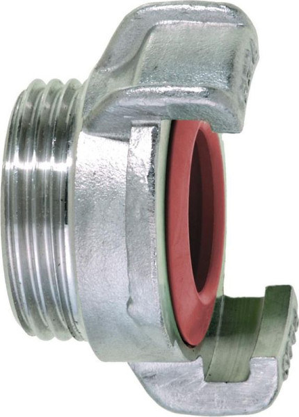 GEKA plus-Gewindestück "K", AG G 1/2" Cr-Stahl DVGW VP550, VE: 10 Stück, 02.5210