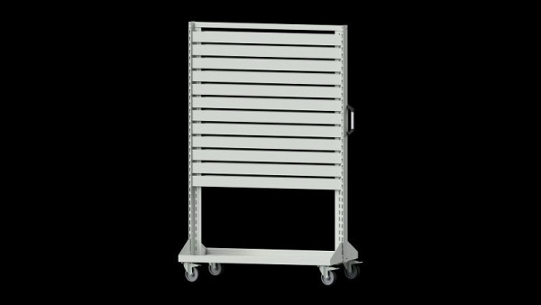 ANKE Werkbänke Grundwagen, Modell 605, 1250 x 720 x 1950 mm (AM 1211), RAL 7035, 962.167