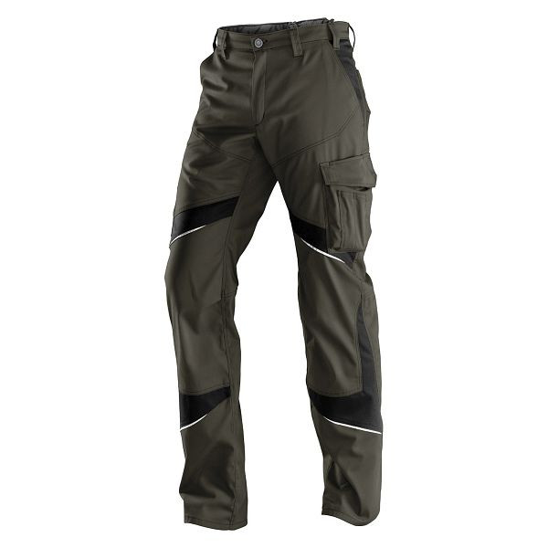 Kübler ACTIVIQ Damenhose, Farbe: oliv/schwarz, Größe: 54, 2550 5365-6699-54